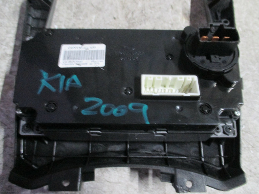 KIA CARENS 2009 MK2 HEATER CONTROL WITH CLOCK AND HAZARD SWITCH