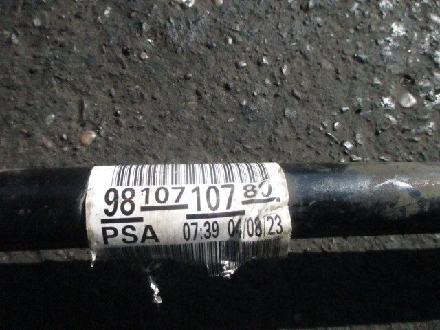 2024 VAUXHALL ASTRA L OSF DRIVER SIDE FRONT RIGHT DRIVE SHAFT 9810710780