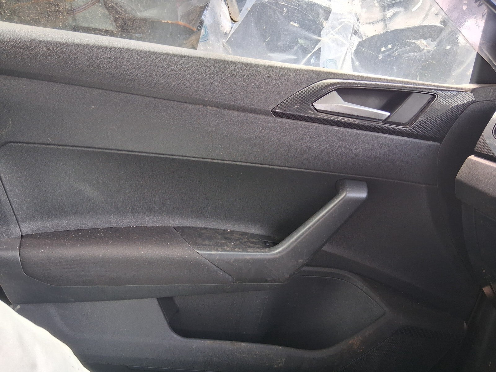 2024 VW POLO MK6 FACELIFT NSF PASSENGER SIDE FRONT LEFT DOOR CARD WITHOUT SWITCH