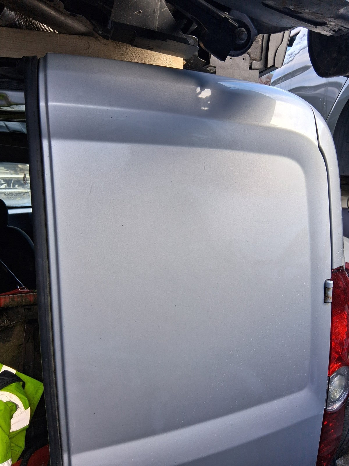2015 VAUXHALL COMBO D OSR DRIVER SIDE REAR RIGHT COMPLETE DOOR SILVERFISH 612A