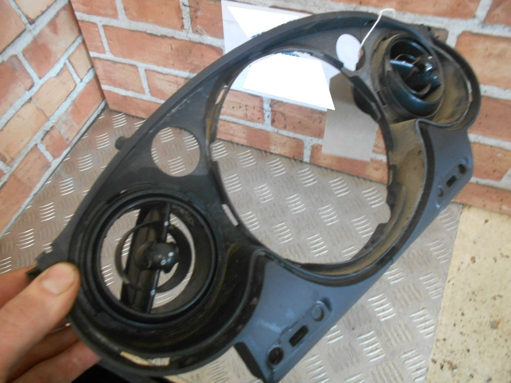BMW MINI R52 CABRIOLET CONVERTIBLE 2006 HEATER VENT CLOCK SURROUND UNIT