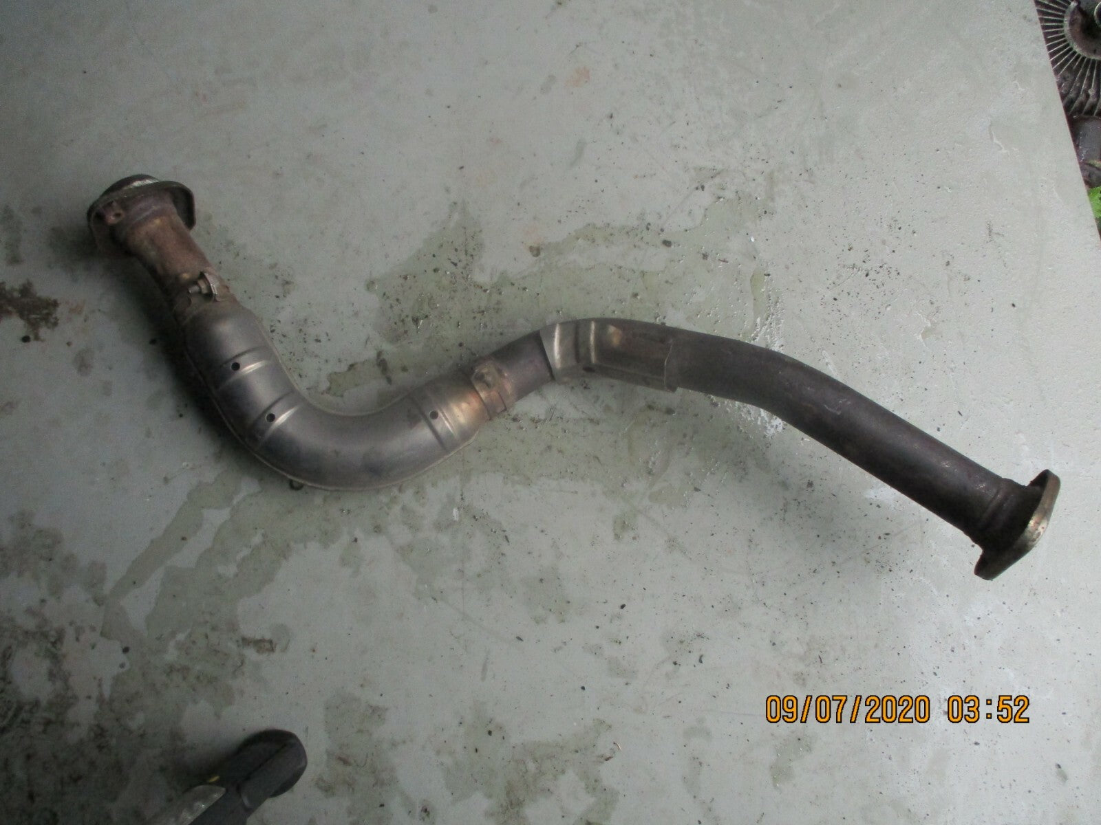 SUZUKI SWIFT 2016 1.2 PETROL FRONT DOWNPIPE EXHAUST SECTION LINKAGE PIPE