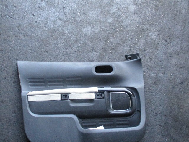 CITROEN C4 CACTUS 2018 NSF PASSENGER SIDE FRONT DOORCARD PANEL