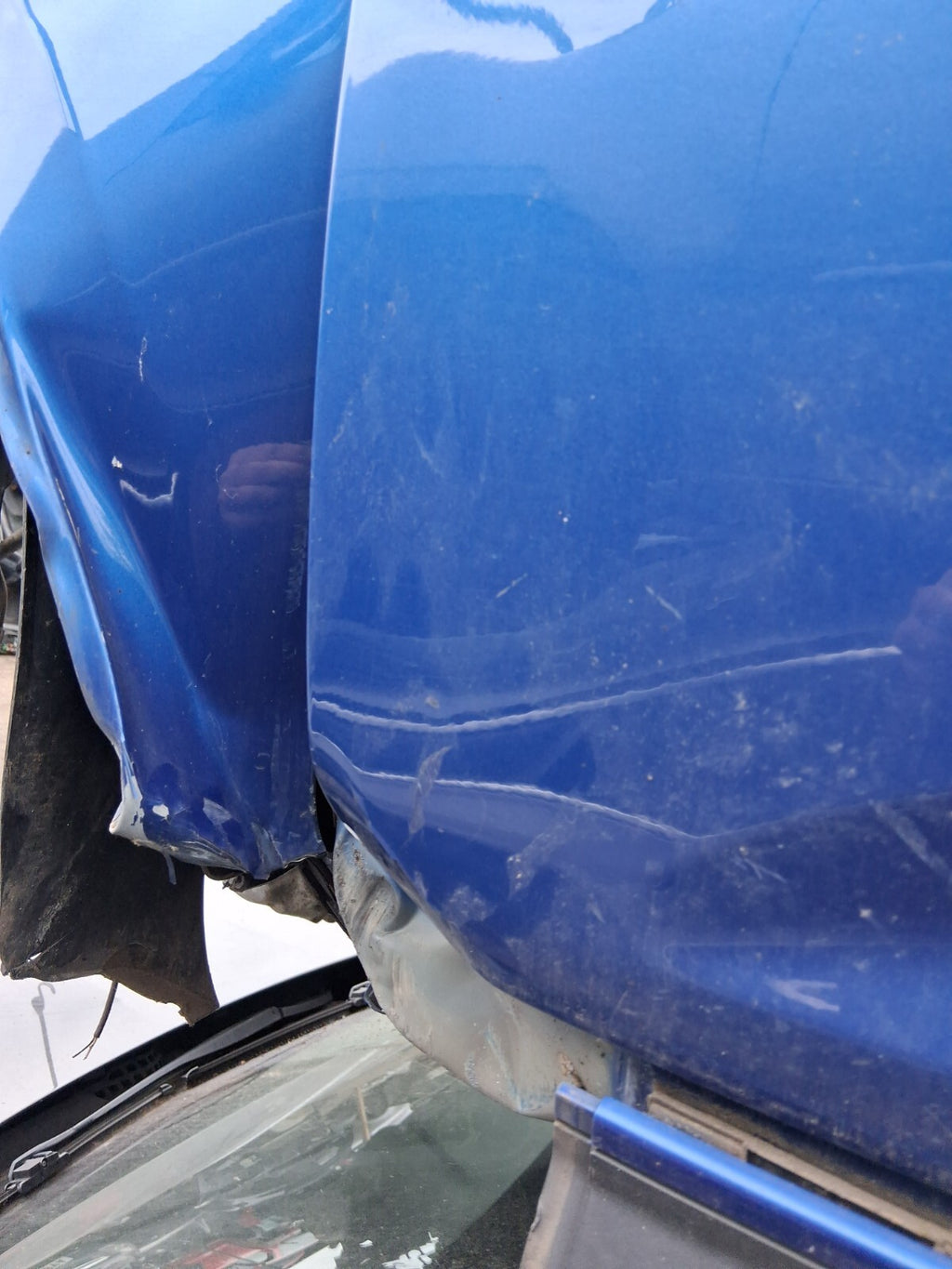 2021 MG 3 MK2 EXCLUSIVE NSF PASSENGER SIDE BARE DOOR REGAL MOUNTAIN BLUE 5JSJ