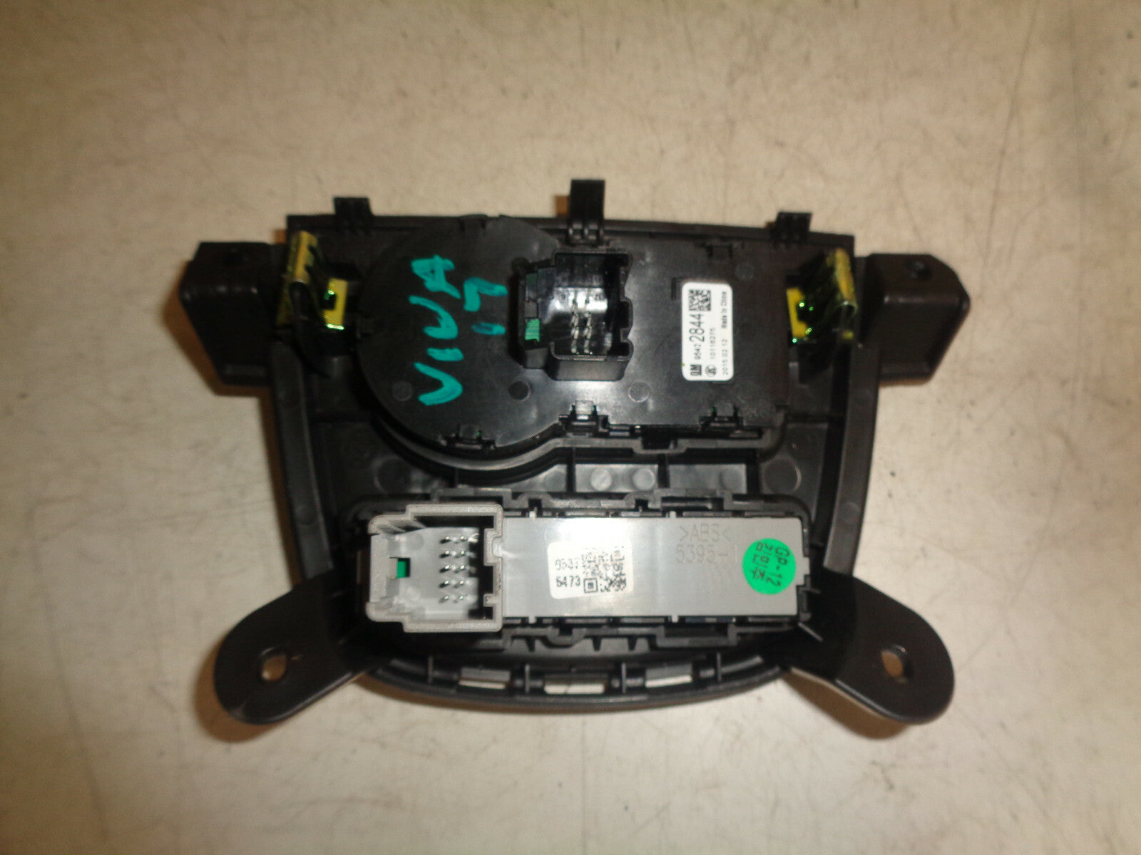 VAUXHALL VIVA 2017 HEADLIGHT ADJUSTABLE SWITCH CONTROL UNIT 95422844