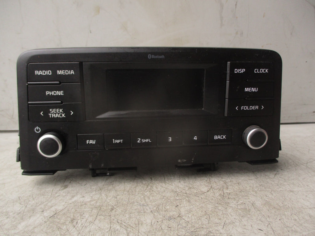 2021 KIA PICANTO MK3 JA RADIO CD PLAYER HEAD UNIT 96150G6830ASB