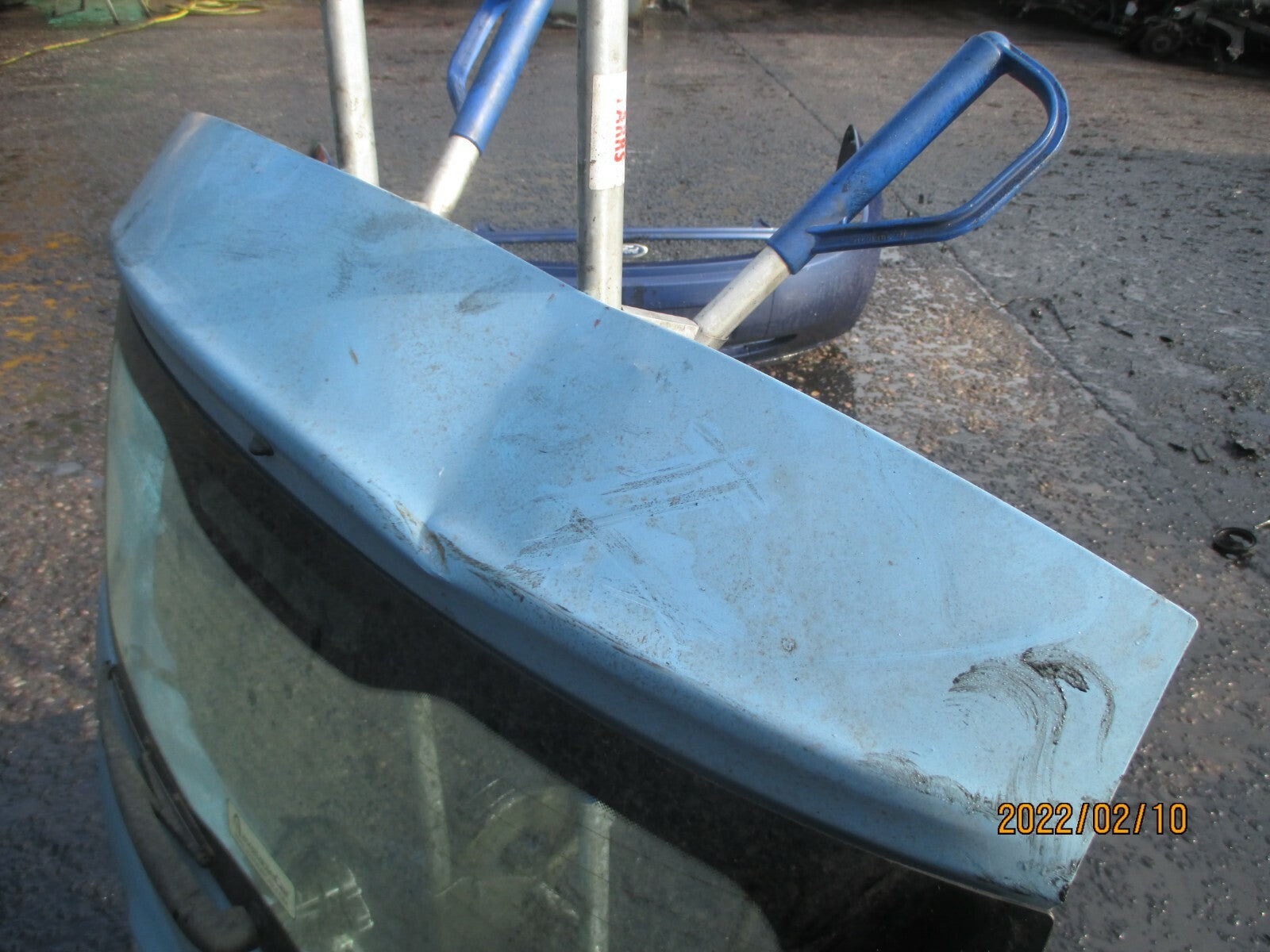 FIAT 500 POP 2012 3 DOOR REAR COMPLETE TAILGATE BOOTLID