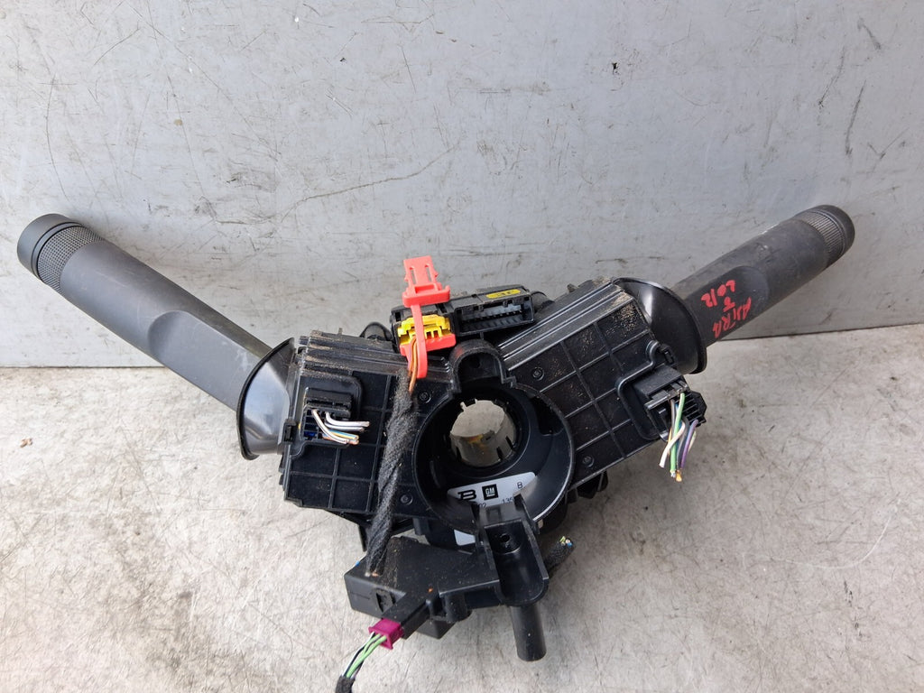 2012 VAUXHALL ASTRA J INDICATOR WIPER STALK SWITCH WITH SQUIB 20817720