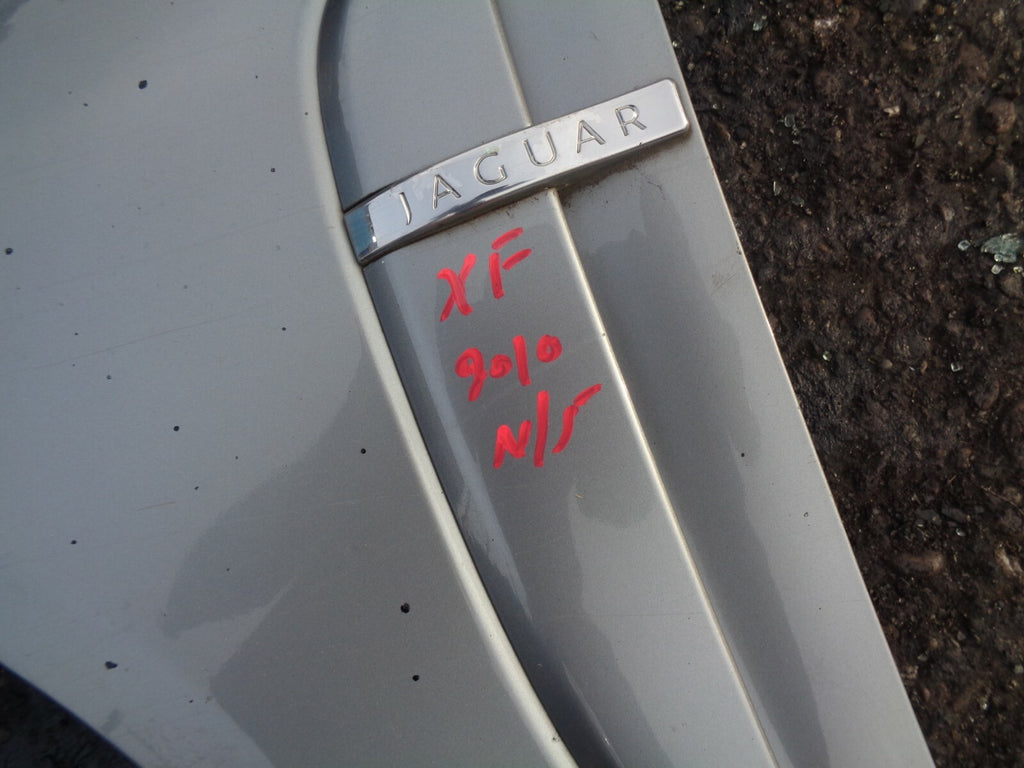 JAGUAR XF 2010 X250 3.0 DIESEL NS PASSENGER SIDE FRONT WING PANEL 8X2316E005A