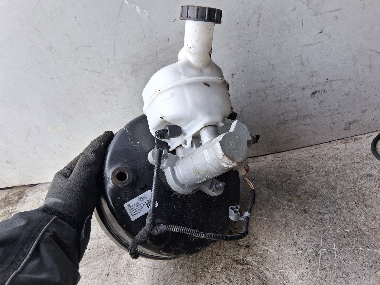 2021 FORD TRANSIT 350 MK8 2.0 DIESEL BRAKE MASTER CYLINDER SERVO GK312B195CD
