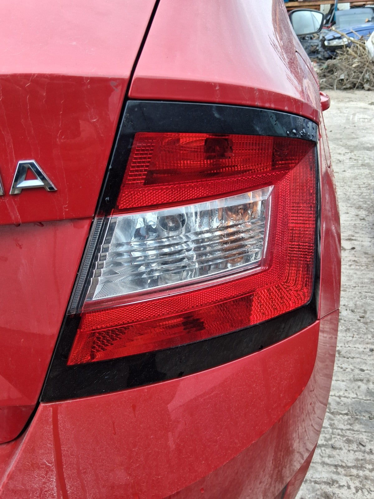 2019 SKODA FABIA MK3 NJ HATCHBACK OSR DRIVER SIDE REAR RIGHT TAIL LIGHT