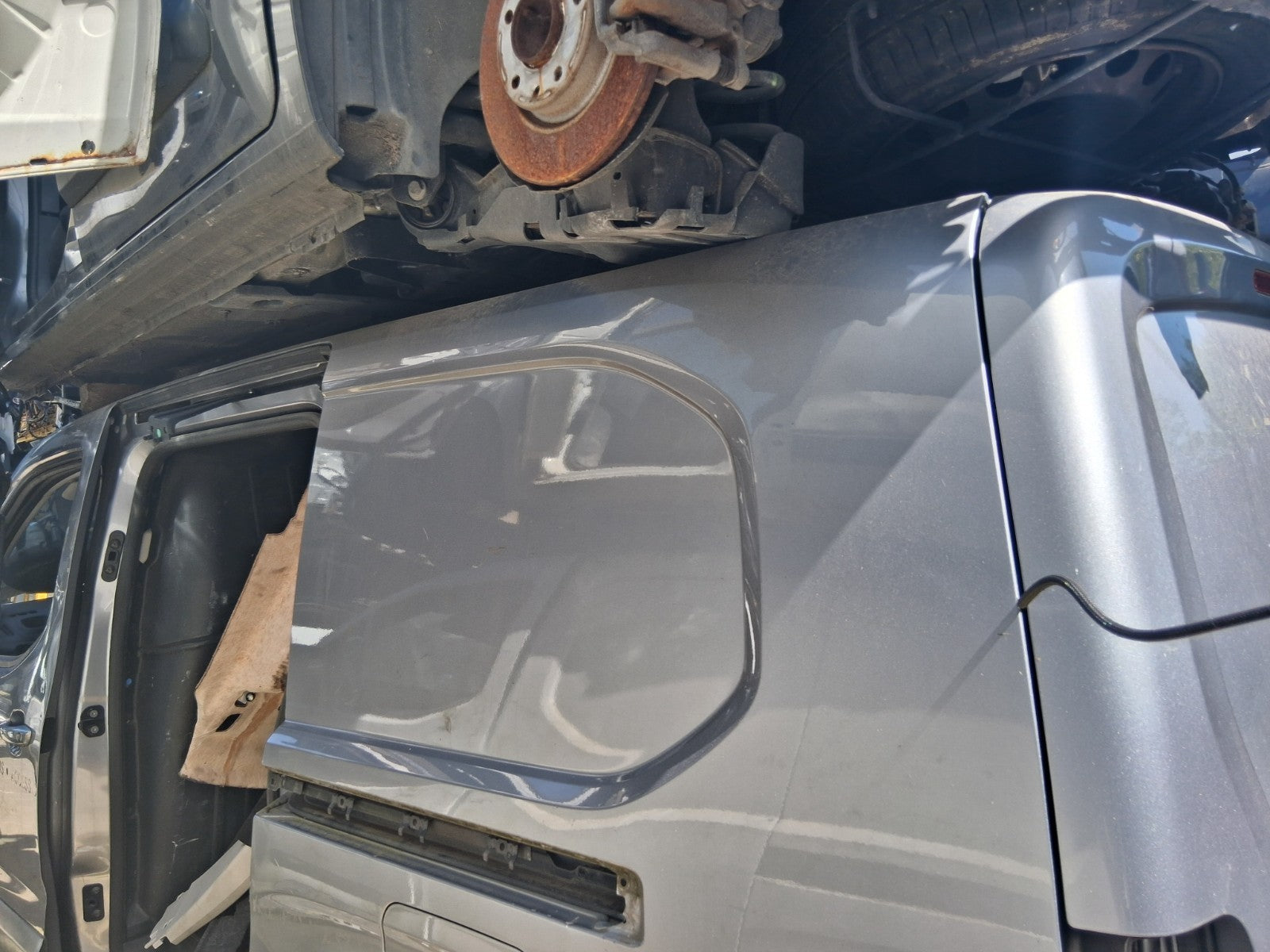 2019 VAUXHALL COMBO E MK4 NSR PASSENGER SIDE REAR QUARTER PANEL CUT