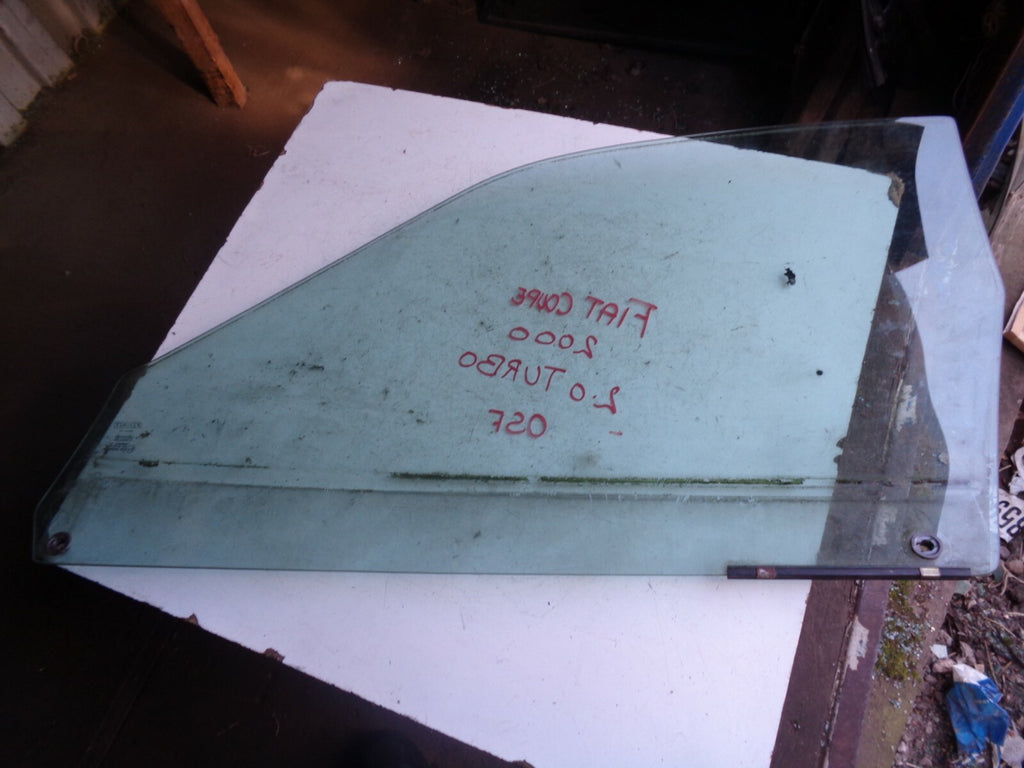 FIAT COUPE 2000 2.0 TURBO OSF DRIVER SIDE FRONT DOOR WINDOW GLASS