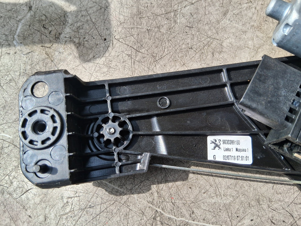 2019 PEUGEOT 5008 MK2 NSR PASSENGER SIDE REAR WINDOW MOTOR REGULATOR 9830389180