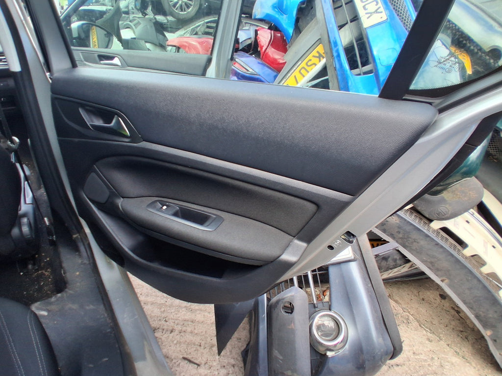 2014 PEUGEOT 308 MK2 HATCH OSR DRIVER SIDE REAR DOOR CARD PANEL
