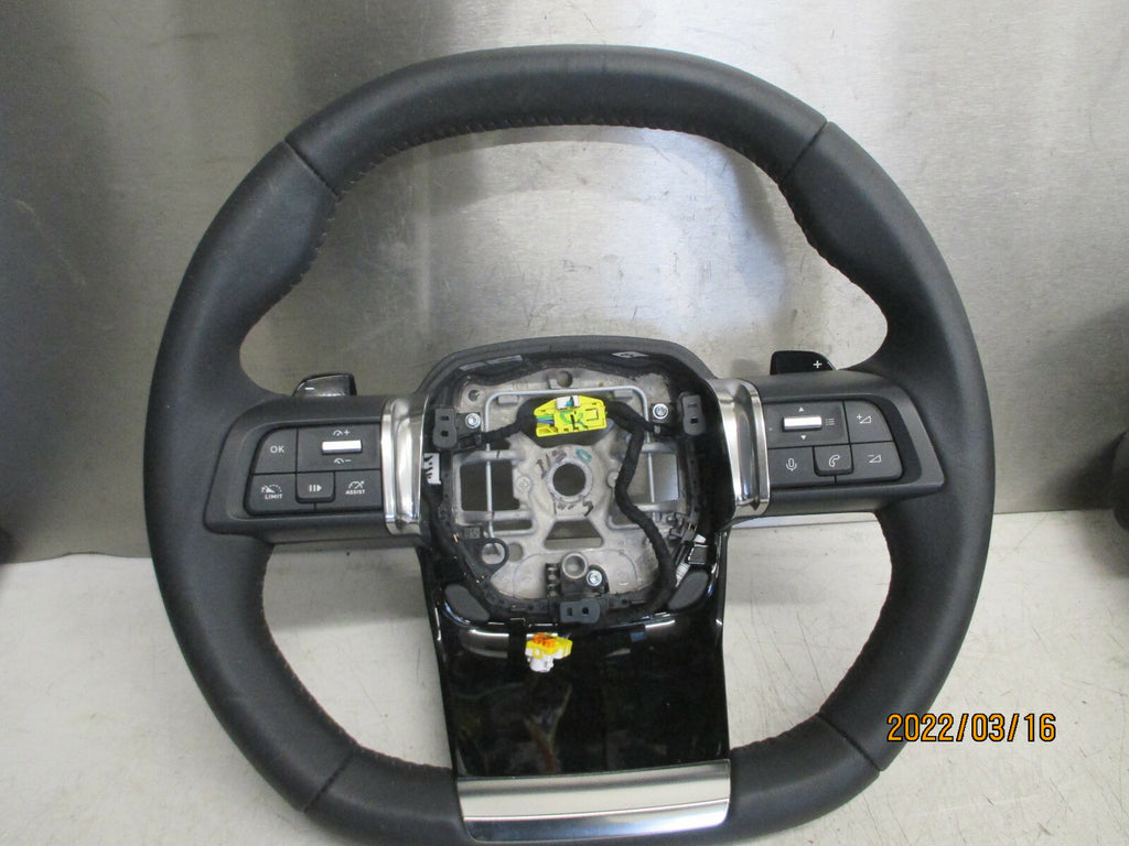 CITROEN C4 MK3 2021 3 SPOKE MULTIFUNCTION LEATHER STEERING WHEEL 98406912ZD
