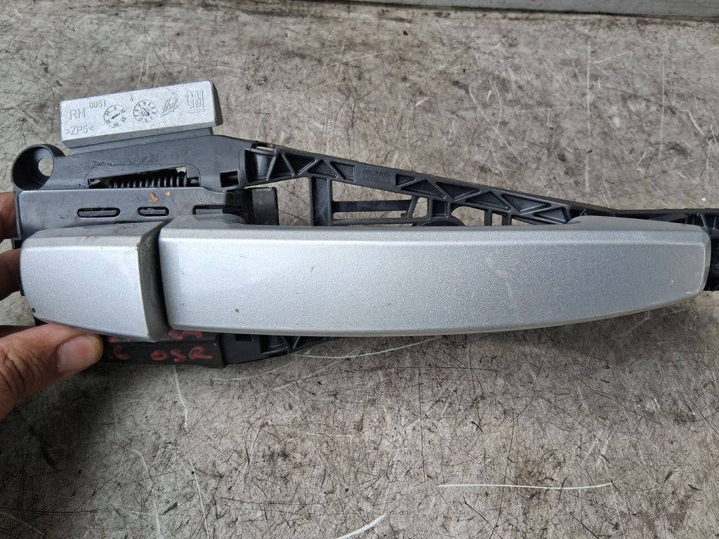 2016 VAUXHALL ZAFIRA C MK3 OSR DRIVER SIDE REAR RIGHT EXTERIOR DOOR HANDLE