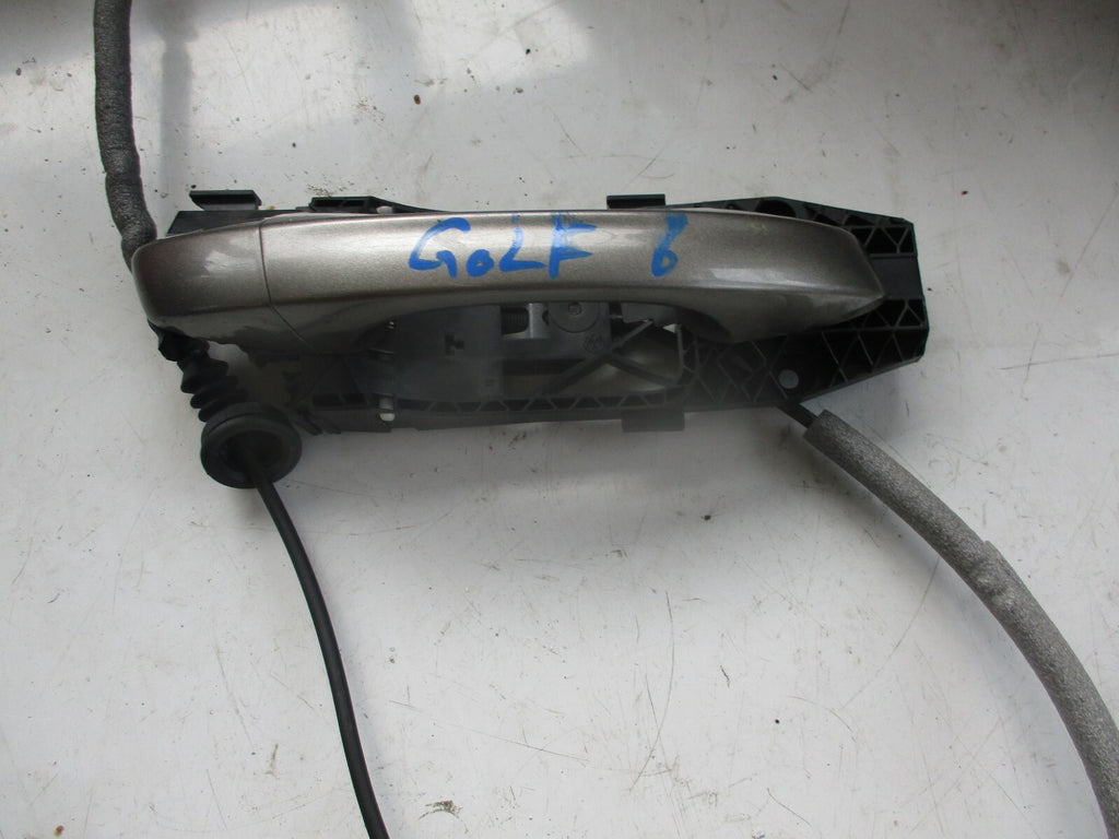 VW VOLKSWAGEN GOLF MK7 OSF DRIVER SIDE FRONT DOOR LOCK MECH & HANDLE
