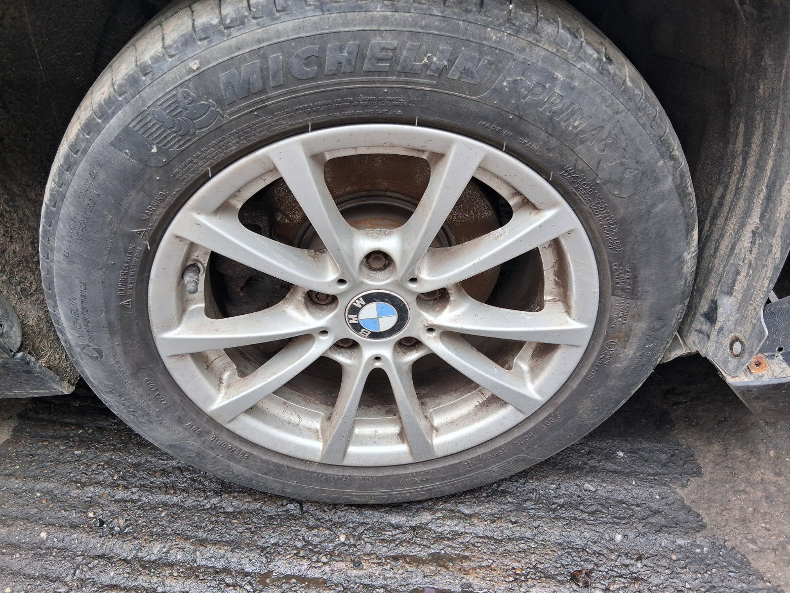 2015 BMW 3 SERIES F30 ESTATE 16 INCH ALLOY WHEEL WITH TYRE 205/60R16