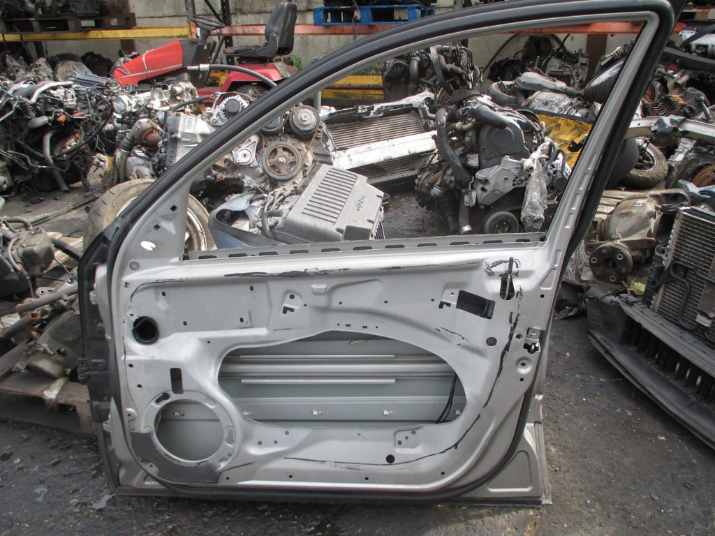 MERCEDES BENZ E CLASS W211 2003 OSF DRIVER SIDE FRONT BARE DOOR SILVER
