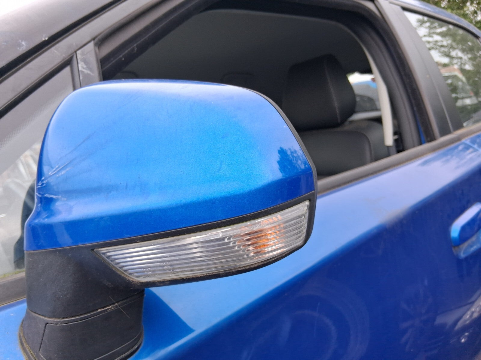 2021 MG 3 MK2 EXCLUSIVE NSF PASSENGER SIDE LEFT ELECTRIC WING MIRROR BLUE