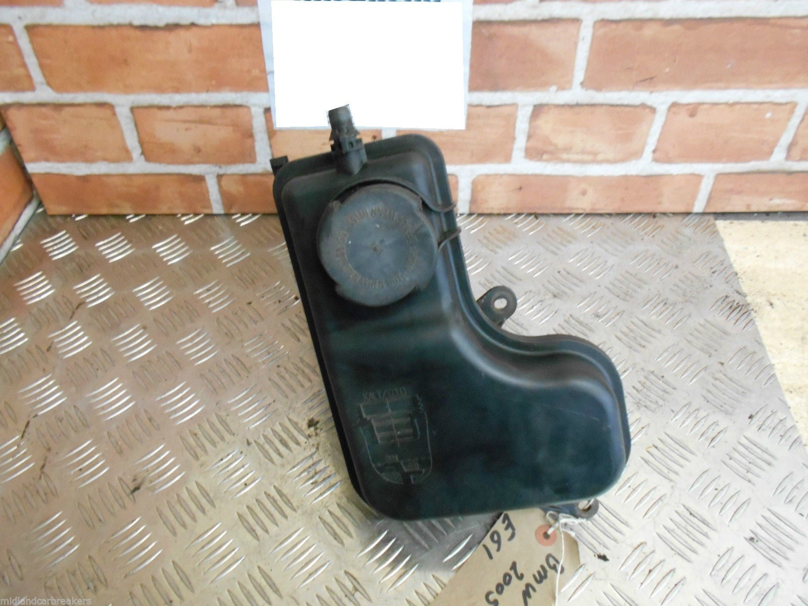 BMW 5 SERIES E61 2005 520d 2.0D HEADER OVERFLOW EXPANSION TANK 10617211