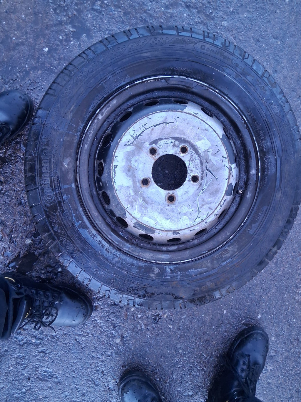 2023 RENAULT MASTER MK3 16 INCH STEEL WHEEL WITH TYRE 225/65R16C