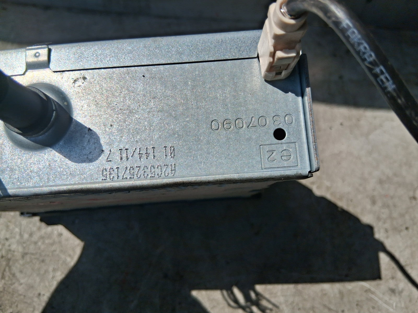 2011 CITROEN DS3 STEREO RADIO CD PLAYER HEAD UNIT 96766518XT