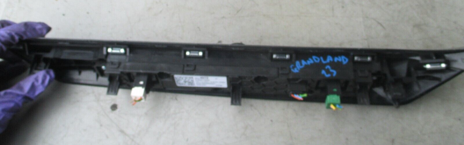 2023 VAUXHALL GRANDLAND RADIO STEREO CONTROL SWITCH PANEL 98474072