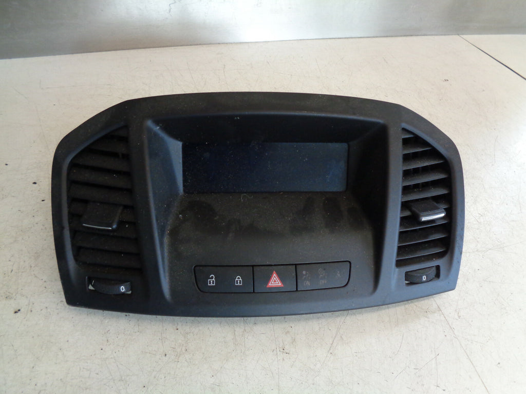 VAUXHALL INSIGNIA A MK1 2010 FRONT DASHBOARD DISPLAY SCREEN AIR VENT 12844841G