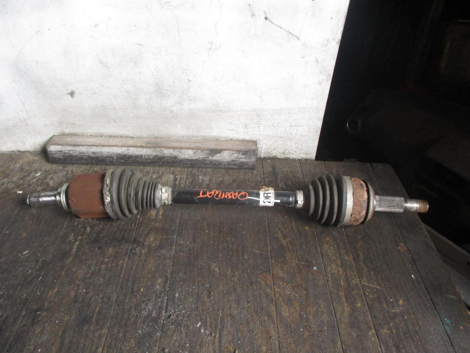 NISSAN QASHQAI J11 2021 NSF PASSENGER SIDE FRONT DRIVESHAFT