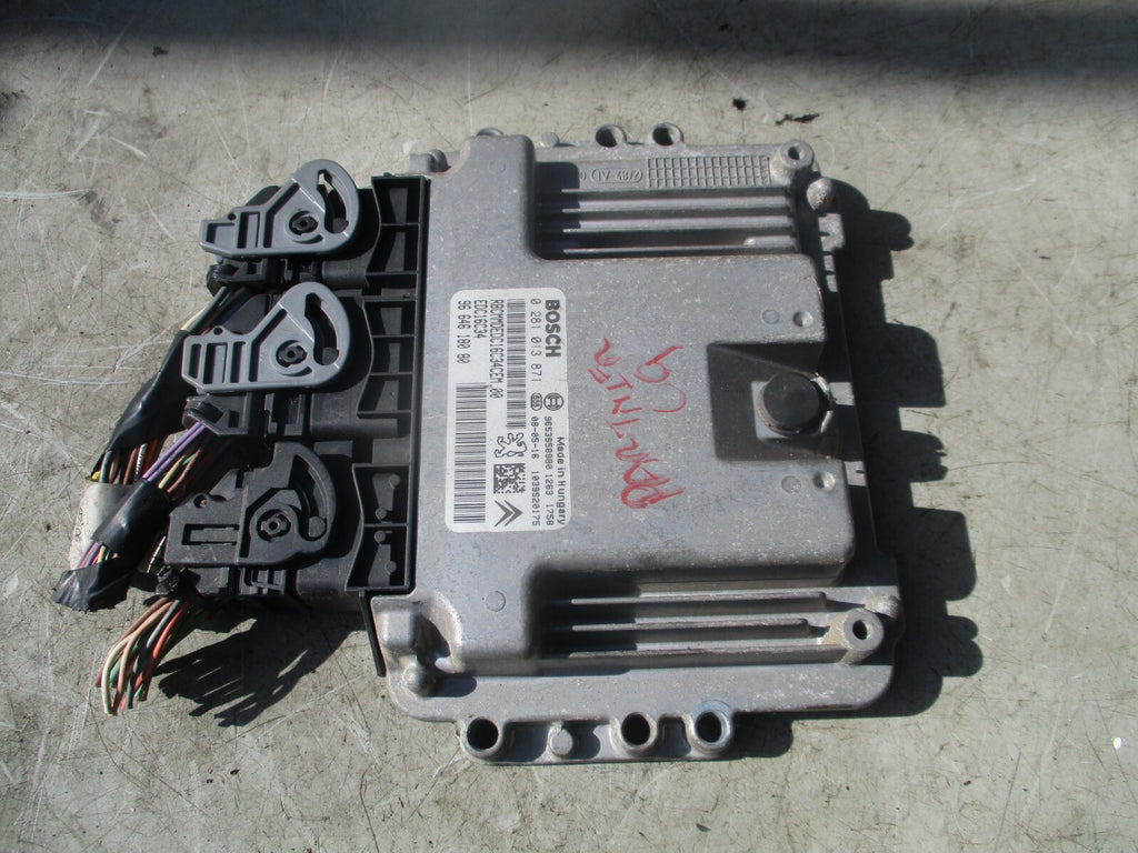 2009 PEUGEOT PARTNER MK2 1.6 HDI ECU ENGINE CONTROL MODULE 9664618080