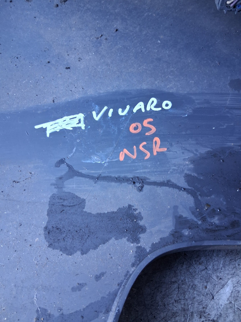 2005 VAUXHALL VIVARO NSR PASSENGER SIDE REAR BUMPER CORNER 7700313231