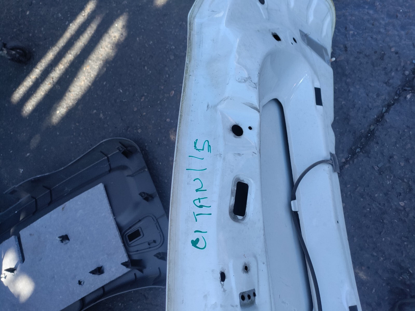 MERCEDES CITAN W415 2015 FRONT HOOD BONNET WHITE