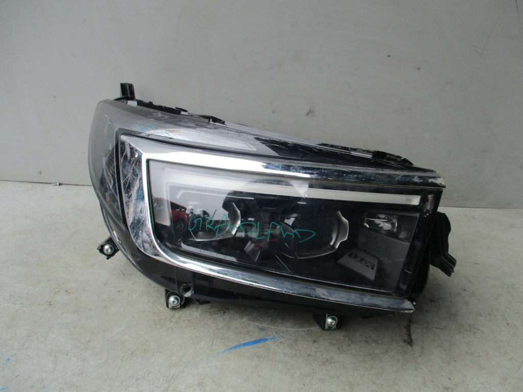 VAUXHALL GRANDLAND X 2023 OSF DRIVER SIDE FRONT HEADLIGHT HEADLAMP 9850139280