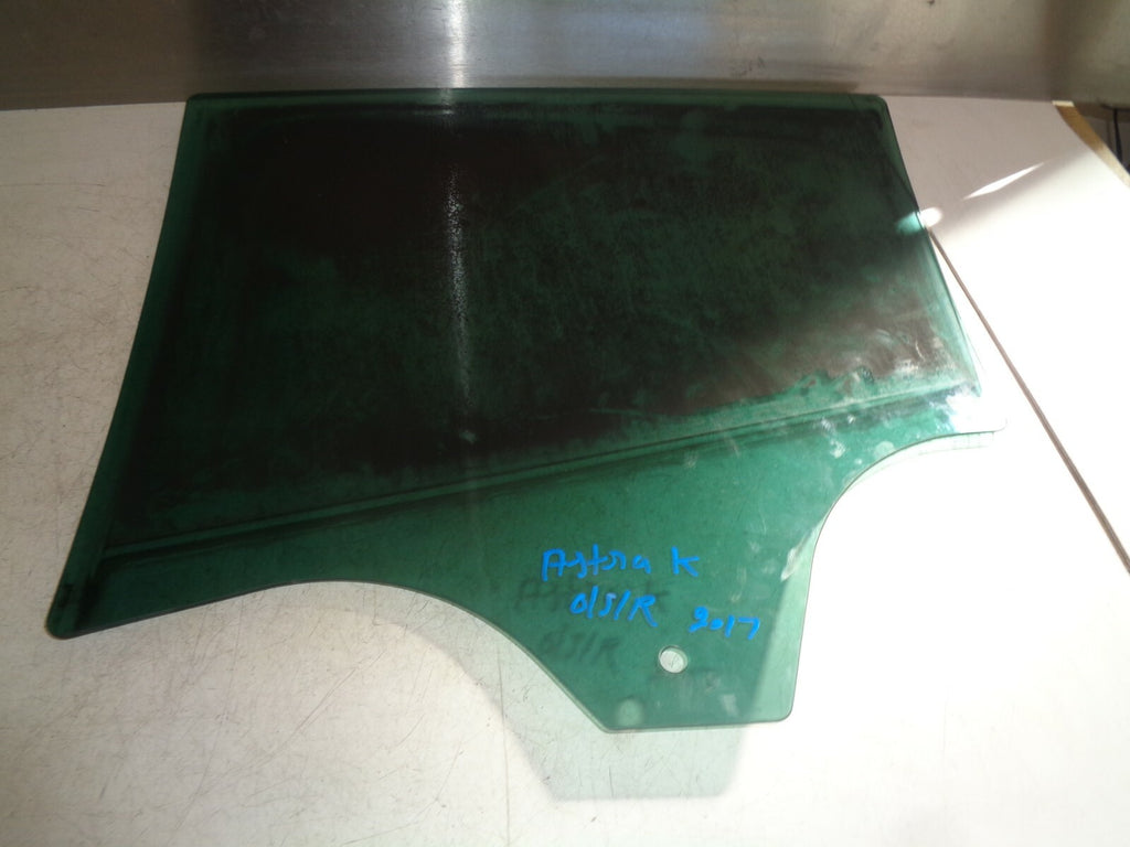 2017 VAUXHALL ASTRA K MK7 OSR DRIVER SIDE REAR TINTED WINDOW GLASS RIGHT