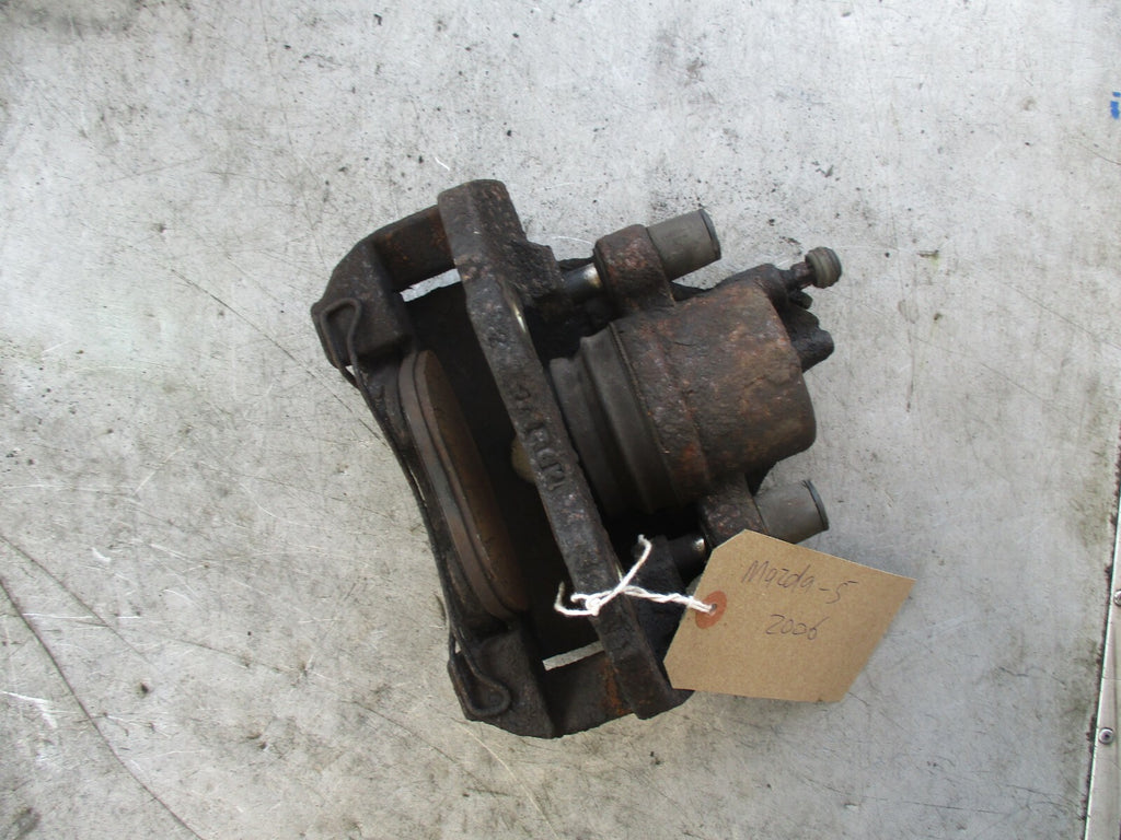 MAZDA 5 2006 NSF PASSENGER SIDE FRONT BRAKE CALIPER