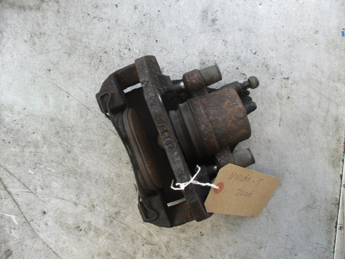 MAZDA 5 2006 NSF PASSENGER SIDE FRONT BRAKE CALIPER