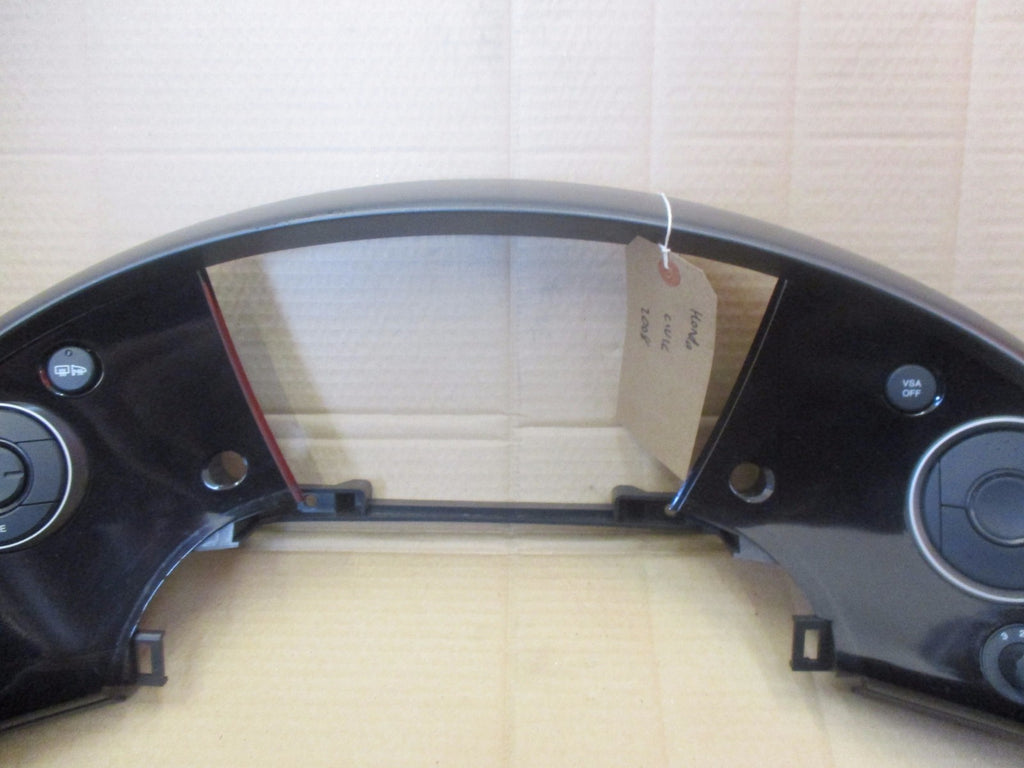HONDA CIVIC MK8 2008 DASH SWITCH TRIM PANEL VENTS START BUTTON BLACK 79600SMJE4