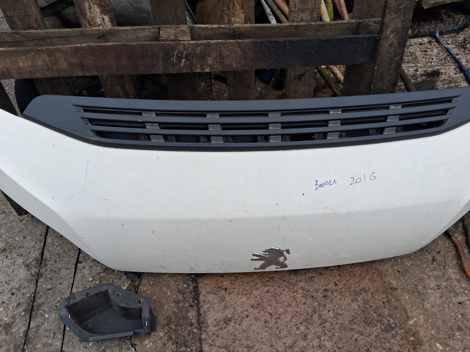 2016 PEUGEOT BOXER MK3 FRONT BONNET HOOD PANEL WHITE