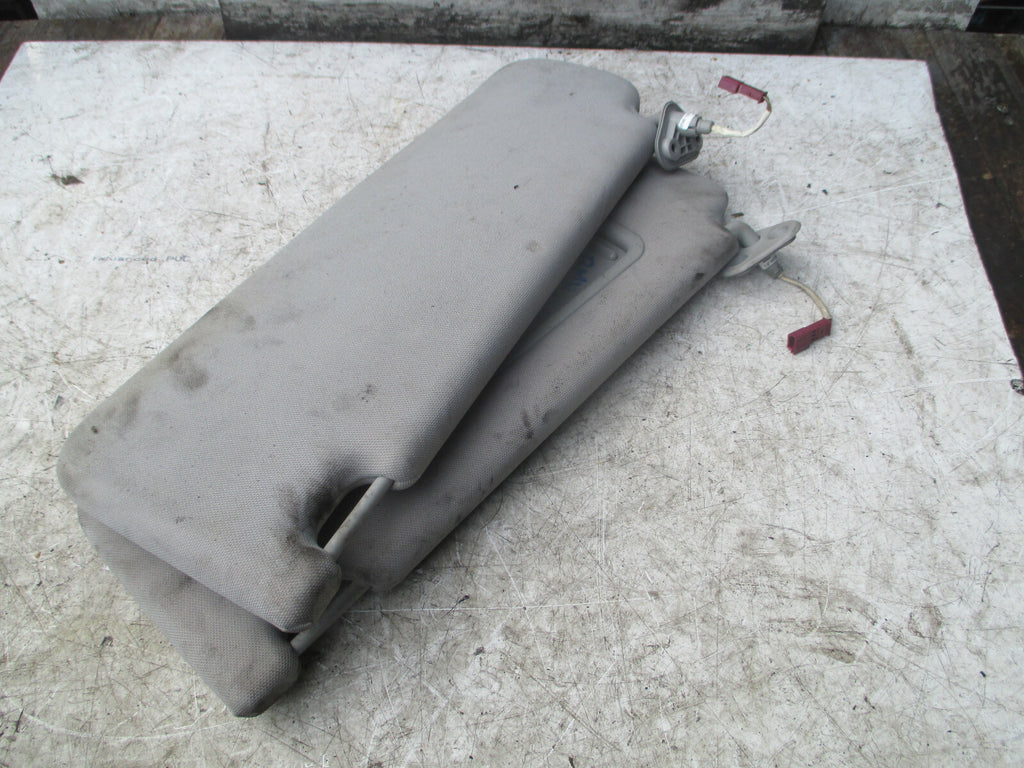 BMW 3 SERIES E90 2008 FRONT DRIVER PASSENGER SUN VISOR