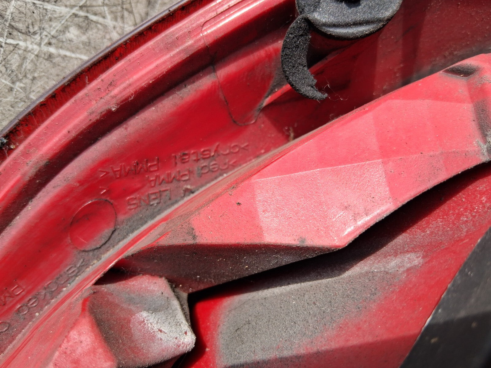 2012 VAUXHALL CORSA D OSR DRVER SIDE REAR RIGHT TAIL LIGHT 89038963A
