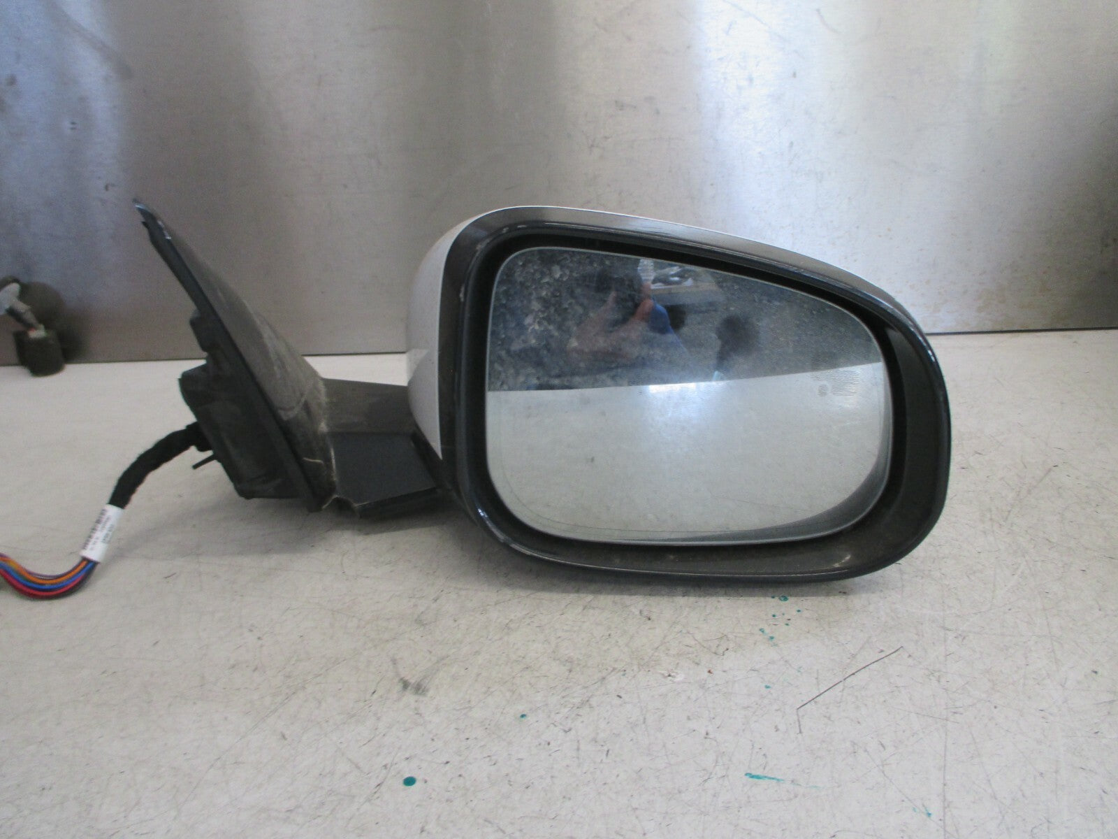 JAGUAR XE 2019 OS DRIVER SIDE ELECTRIC WING MIRROR WHITE WITH CAMERA 2128.5002