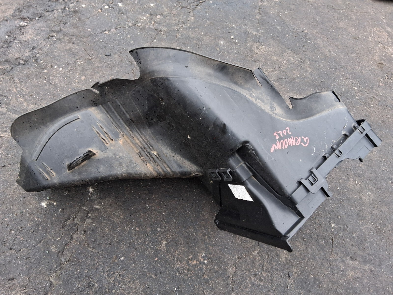 2023 VAUXHALL GRANDLAND AIR GUIDE DUCT 9840180980
