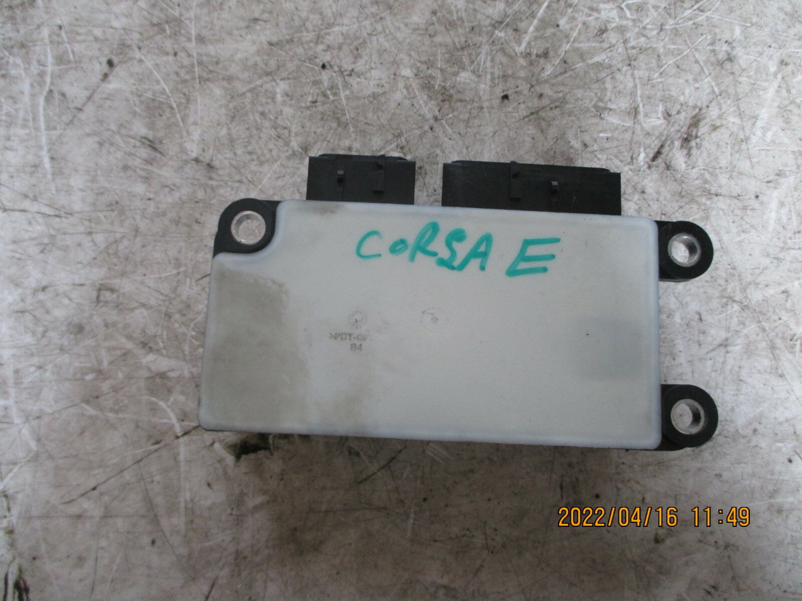 VAUXHALL CORSA E 2018 ECU SAFETY BAG CONTROL MODULE 135970921