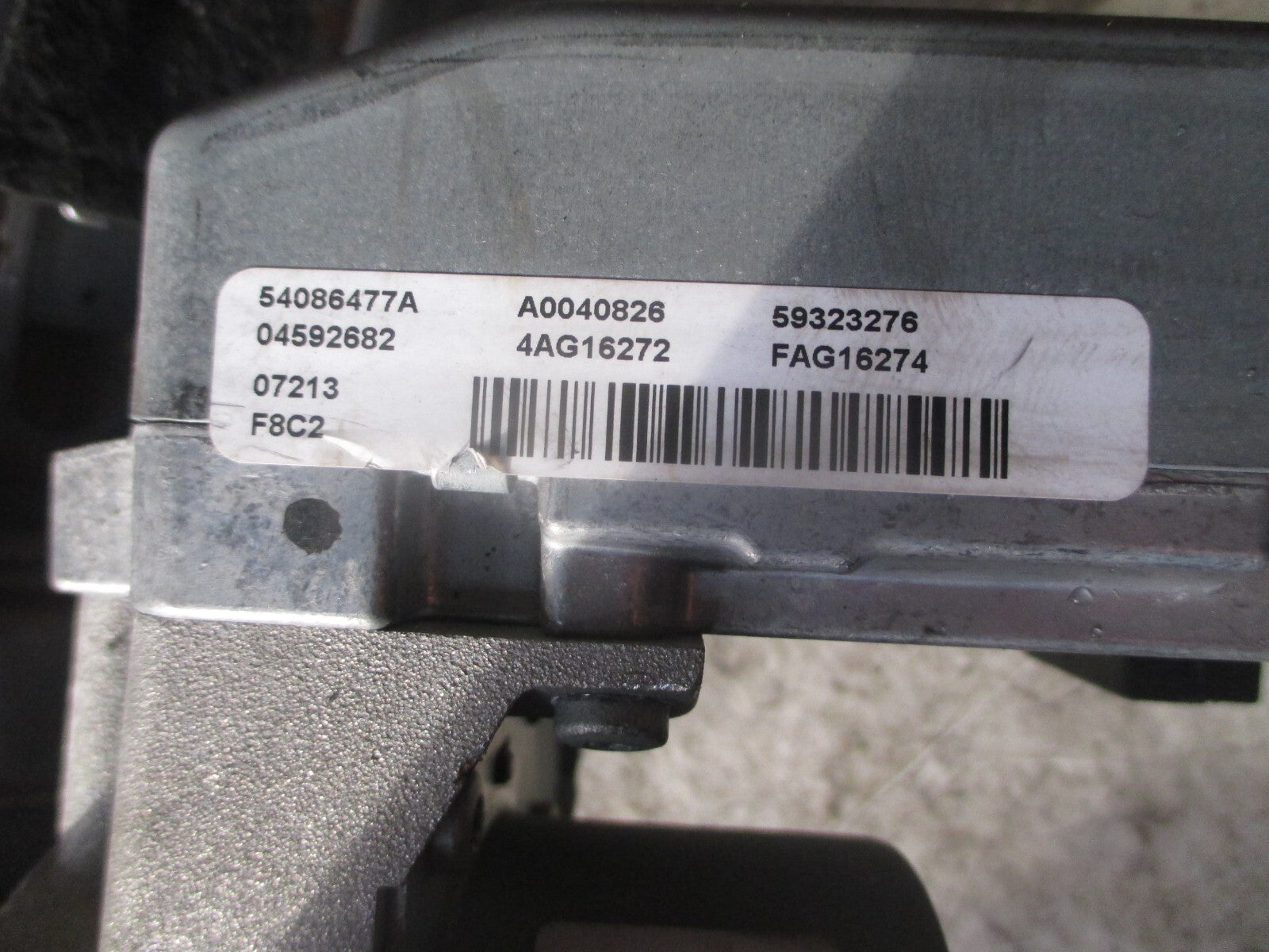FORD B MAX 2013 STEERING COLUMN AY113C529DK