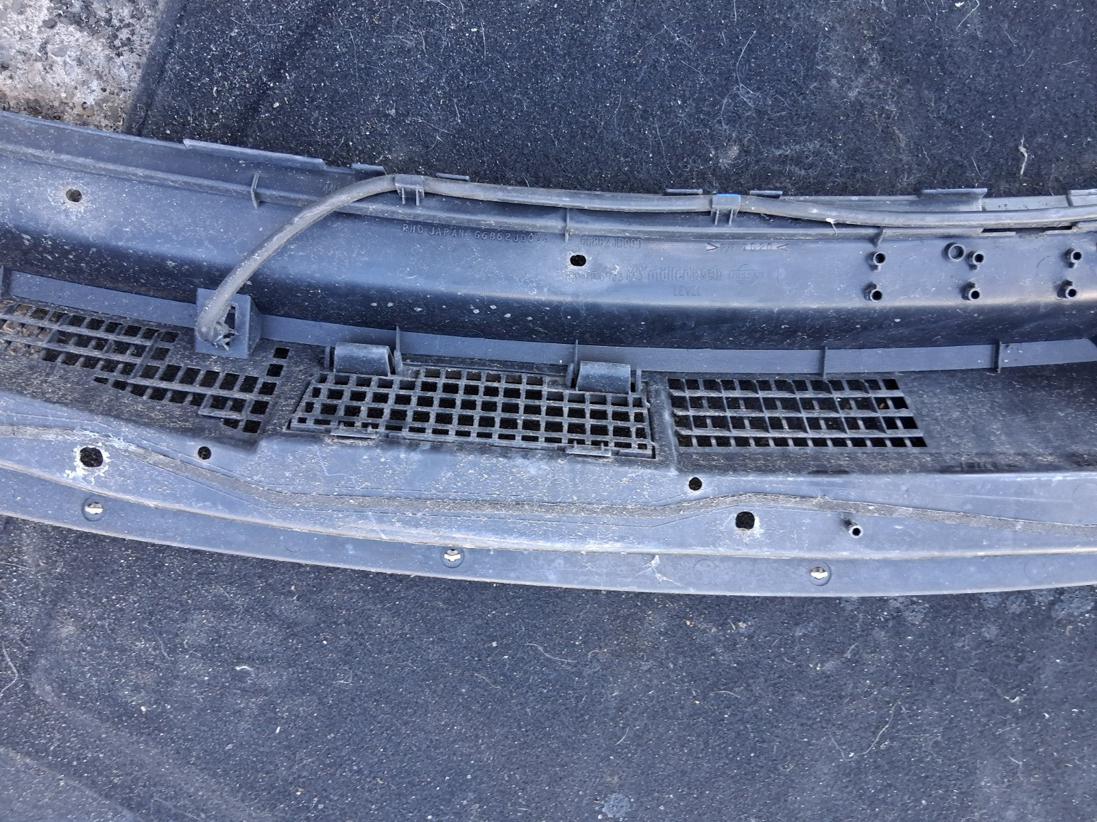 2024 VAUXHALL GRANDLAND MK1 FRONT WINDSCREEN SCUTTLE PANEL 66862JD000