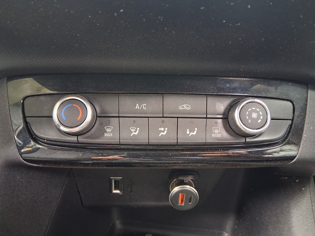 2020 VAUXHALL CORSA F HEATER AC CLIMATE CONTROL SWITCH PANEL