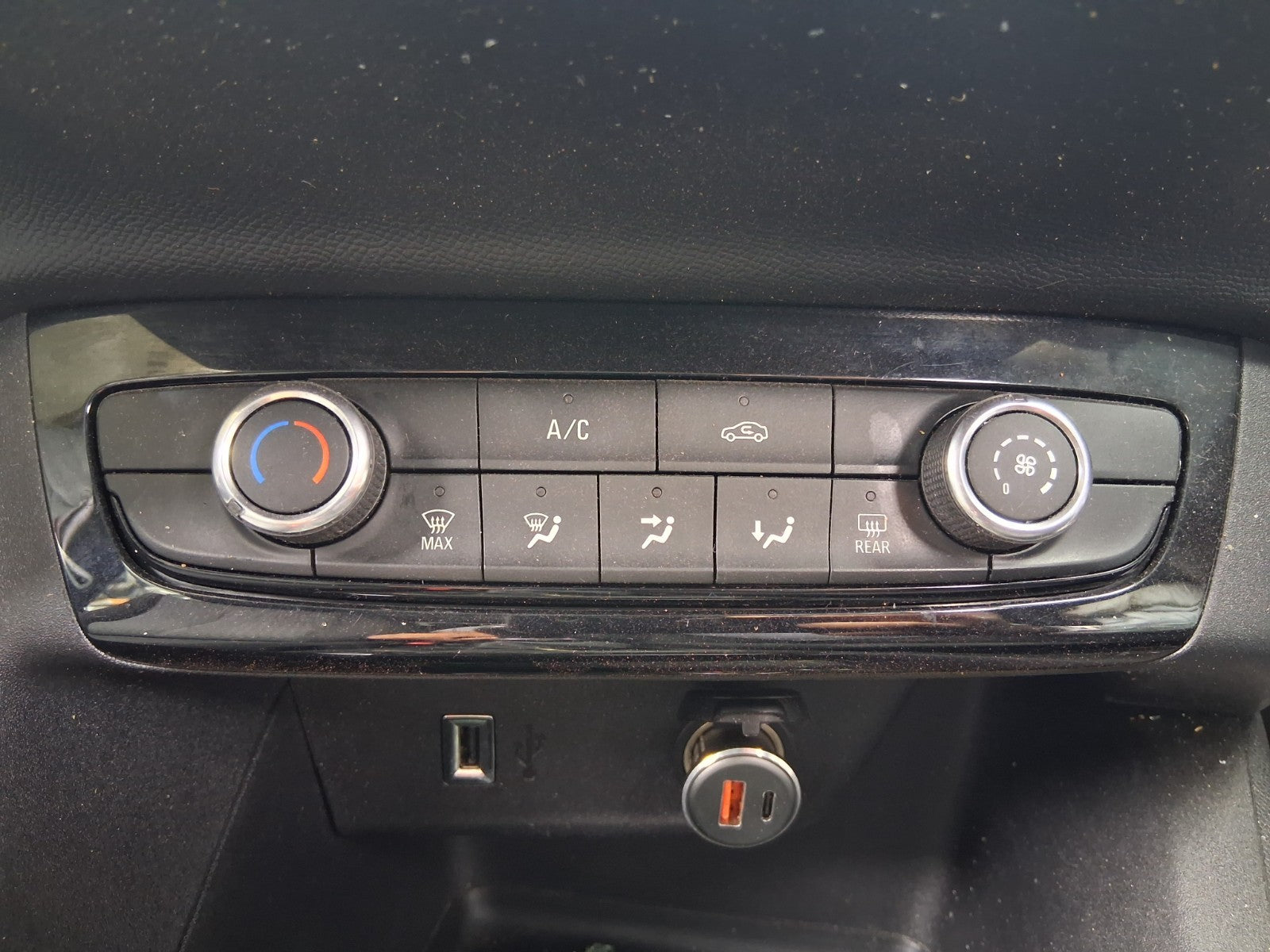 2020 VAUXHALL CORSA F HEATER AC CLIMATE CONTROL SWITCH PANEL