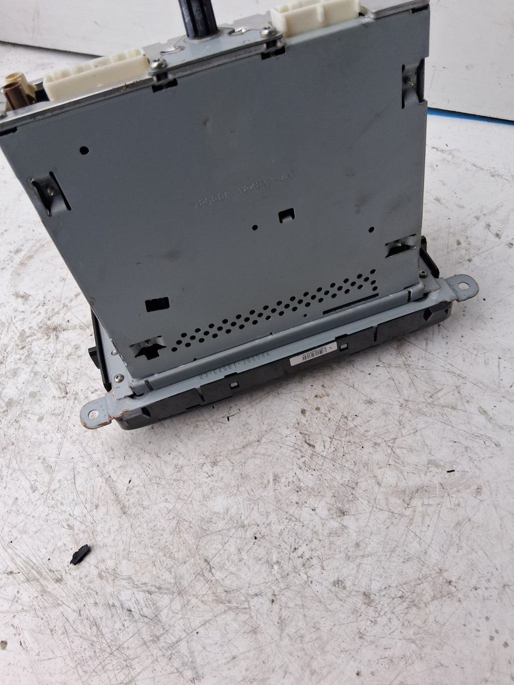 2017 RENAULT CLIO COMPLETE CAR RADIO WITHOUT CODE 281158838R